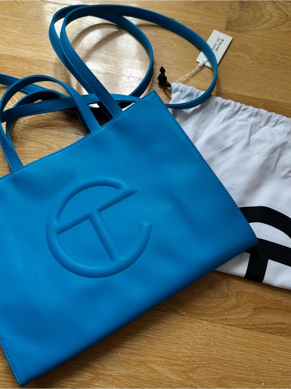 Medium Cyan Telfar Bag